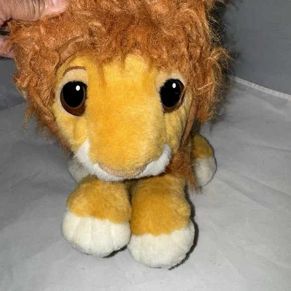 Vintage 1994 Mattel Disney The Lion King Mane Changing‎ Growing Up Simba Plush